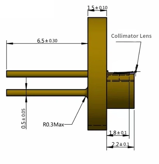 1550nm 1W High Power Laser Diode