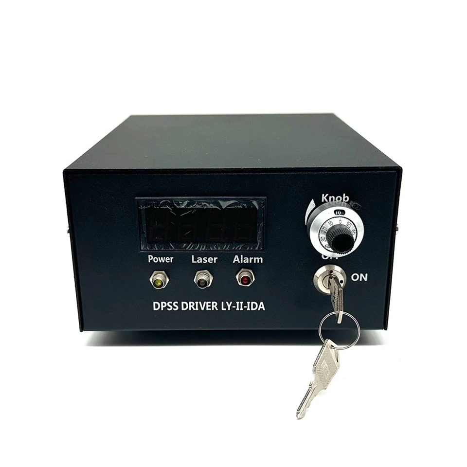 589nm 500mw DPSS Laser System Lab Adjustable Power Yellow Laser For Scientific Research